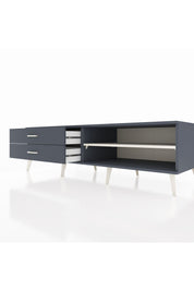 Kronos TV Ünitesi Tek Raflı 2 Çekmeceli  176x59x51 Antrasit-Aytaşı/Antrasit