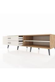 Kronos TV Ünitesi Tek Raflı 2 Çekmeceli  176x59x51 Çam-Aytaşı/Aytaşı