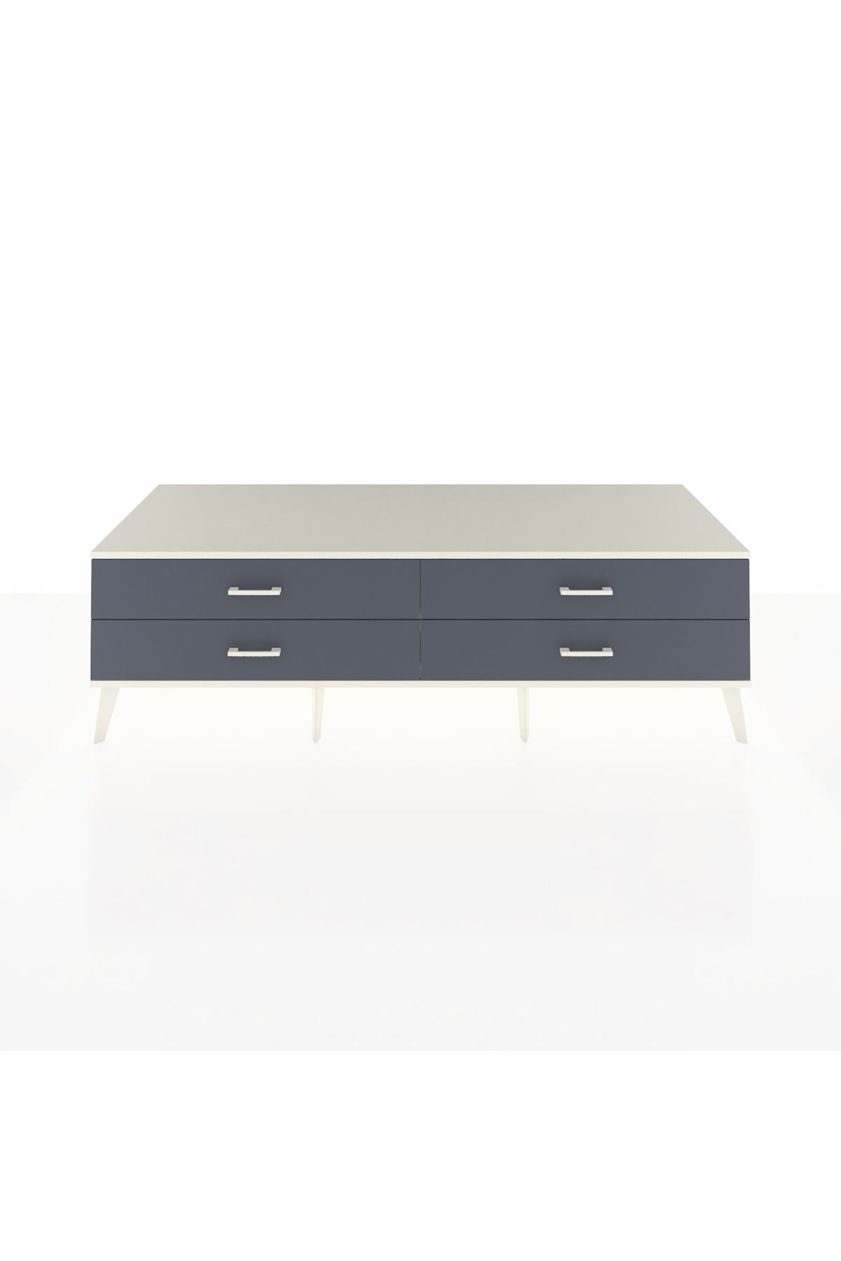 Kronos TV Ünitesi 4 Çekmeceli  176x59x51 Aytaşı-Aytaşı/Antrasit