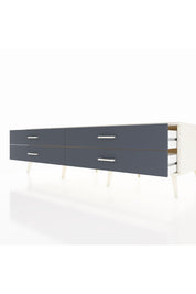 Kronos TV Ünitesi 4 Çekmeceli  176x59x51 Aytaşı-Aytaşı/Antrasit