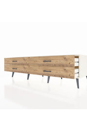 Kronos TV Ünitesi 4 Çekmeceli  176x59x51 Aytaşı-Aytaşı/Çam