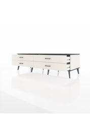 Kronos TV Ünitesi 4 Çekmeceli  176x59x51 Aytaşı-Antrasit/Aytaşı