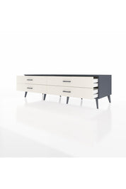 Kronos TV Ünitesi 4 Çekmeceli  176x59x51 Antrasit-Antrasit/Aytaşı