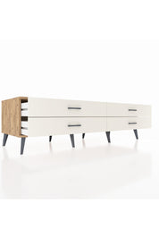 Kronos TV Ünitesi 4 Çekmeceli  176x59x51 Çam-Çam/Aytaşı