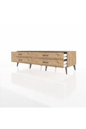 Kronos TV Ünitesi 4 Çekmeceli  176x59x51 Çam-Çam/Çam