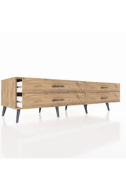 Kronos TV Ünitesi 4 Çekmeceli  176x59x51 Çam-Çam/Çam