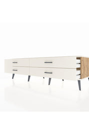 Kronos TV Ünitesi 4 Çekmeceli  176x59x51 Çam-Aytaşı/Aytaşı