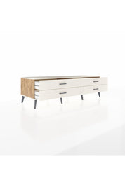 Kronos TV Ünitesi 4 Çekmeceli  176x59x51 Çam-Aytaşı/Aytaşı