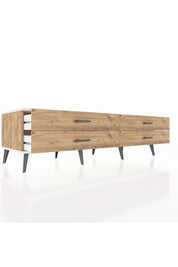 Kronos TV Ünitesi 4 Çekmeceli  176x59x51 Çam-Aytaşı/Çam