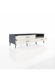 Kronos TV Ünitesi Tek Raflı 3 Çekmeceli  176x59x51 Antrasit-Aytaşı/Aytaşı