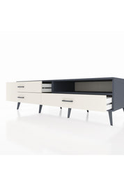 Kronos TV Ünitesi Tek Raflı 3 Çekmeceli  176x59x51 Antrasit-Antrasit/Aytaşı