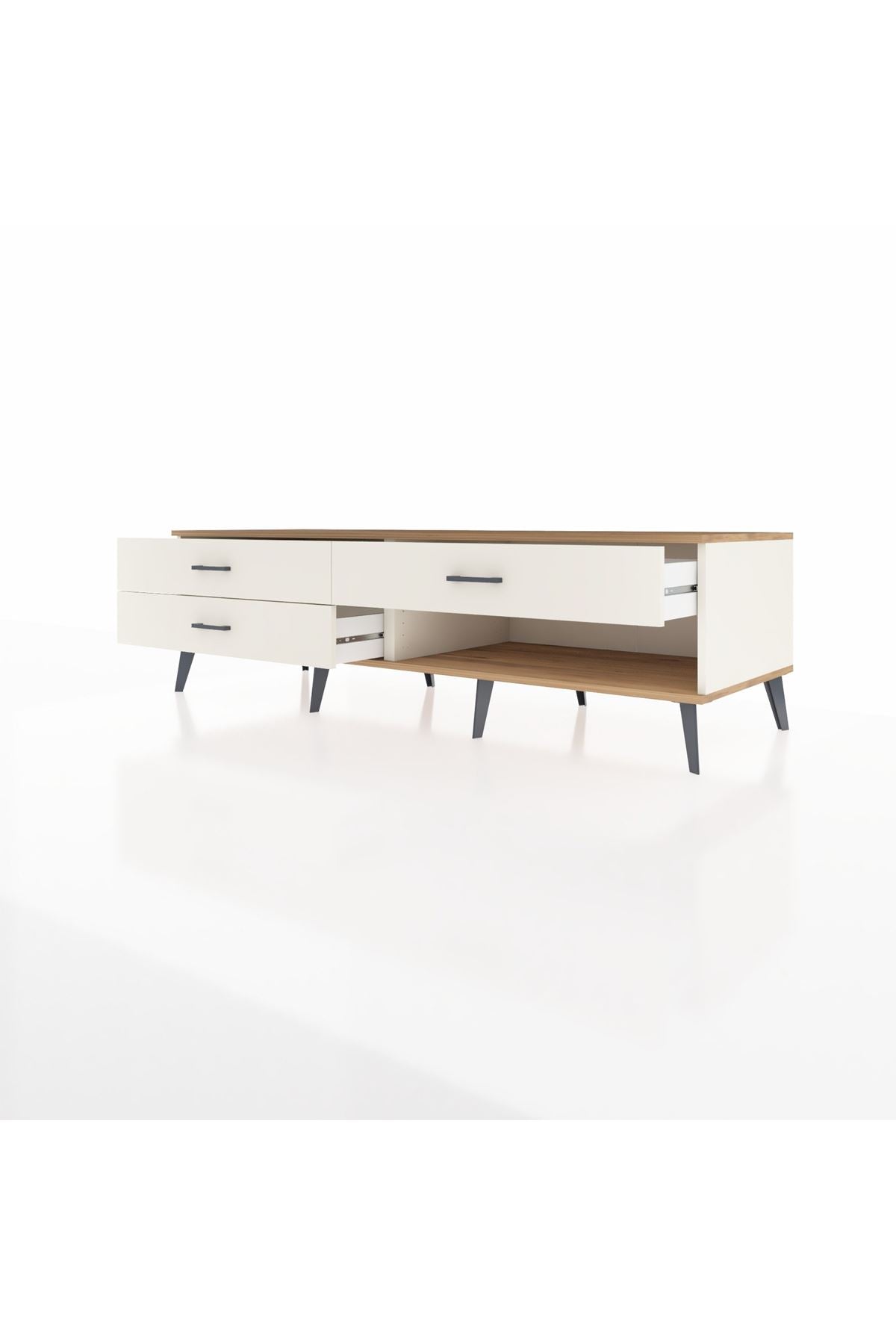Kronos TV Ünitesi 3 Çekmeceli  176x59x51 Aytaşı-Çam/Aytaşı