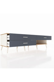 Kronos TV Ünitesi 3 Çekmeceli  176x59x51 Aytaşı-Çam/Antrasit