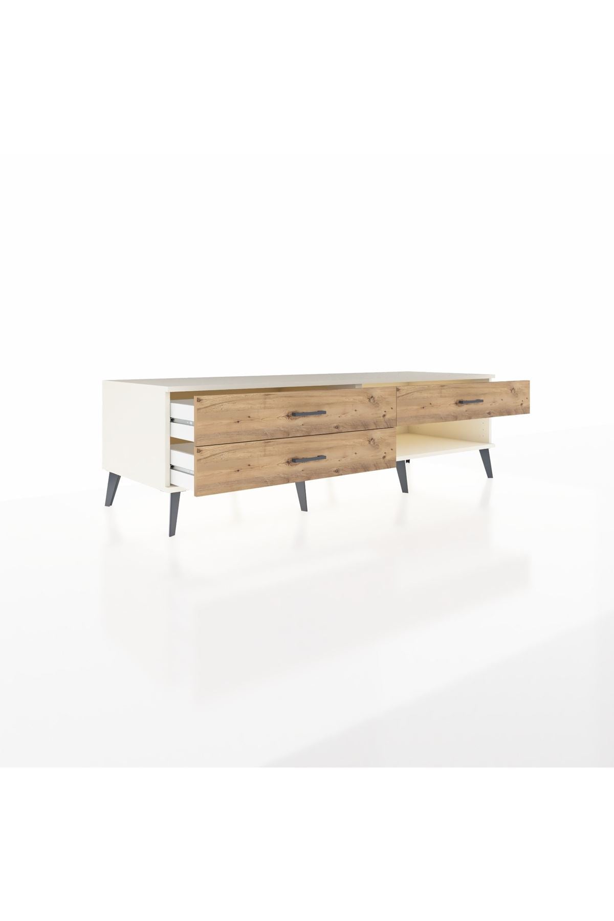 Kronos TV Ünitesi 3 Çekmeceli  176x59x51 Aytaşı-Aytaşı/Çam