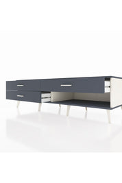 Kronos TV Ünitesi 3 Çekmeceli  176x59x51 Aytaşı-Antrasit/Antrasit