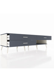 Kronos TV Ünitesi 3 Çekmeceli  176x59x51 Aytaşı-Antrasit/Antrasit