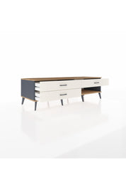 Kronos TV Ünitesi 3 Çekmeceli  176x59x51 Antrasit-Çam/Aytaşı