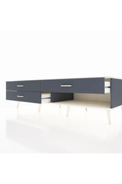 Kronos TV Ünitesi 3 Çekmeceli  176x59x51 Antrasit-Aytaşı/Antrasit