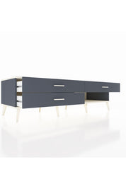 Kronos TV Ünitesi 3 Çekmeceli  176x59x51 Antrasit-Aytaşı/Antrasit