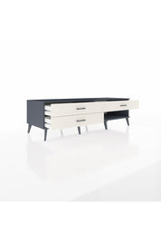 Kronos TV Ünitesi 3 Çekmeceli  176x59x51 Antrasit-Antrasit/Aytaşı