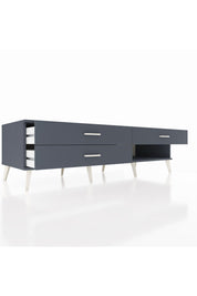 Kronos TV Ünitesi 3 Çekmeceli  176x59x51 Antrasit-Antrasit/Antrasit