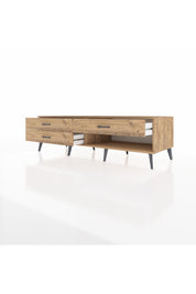 Kronos TV Ünitesi 3 Çekmeceli  176x59x51 Çam-Çam/Çam