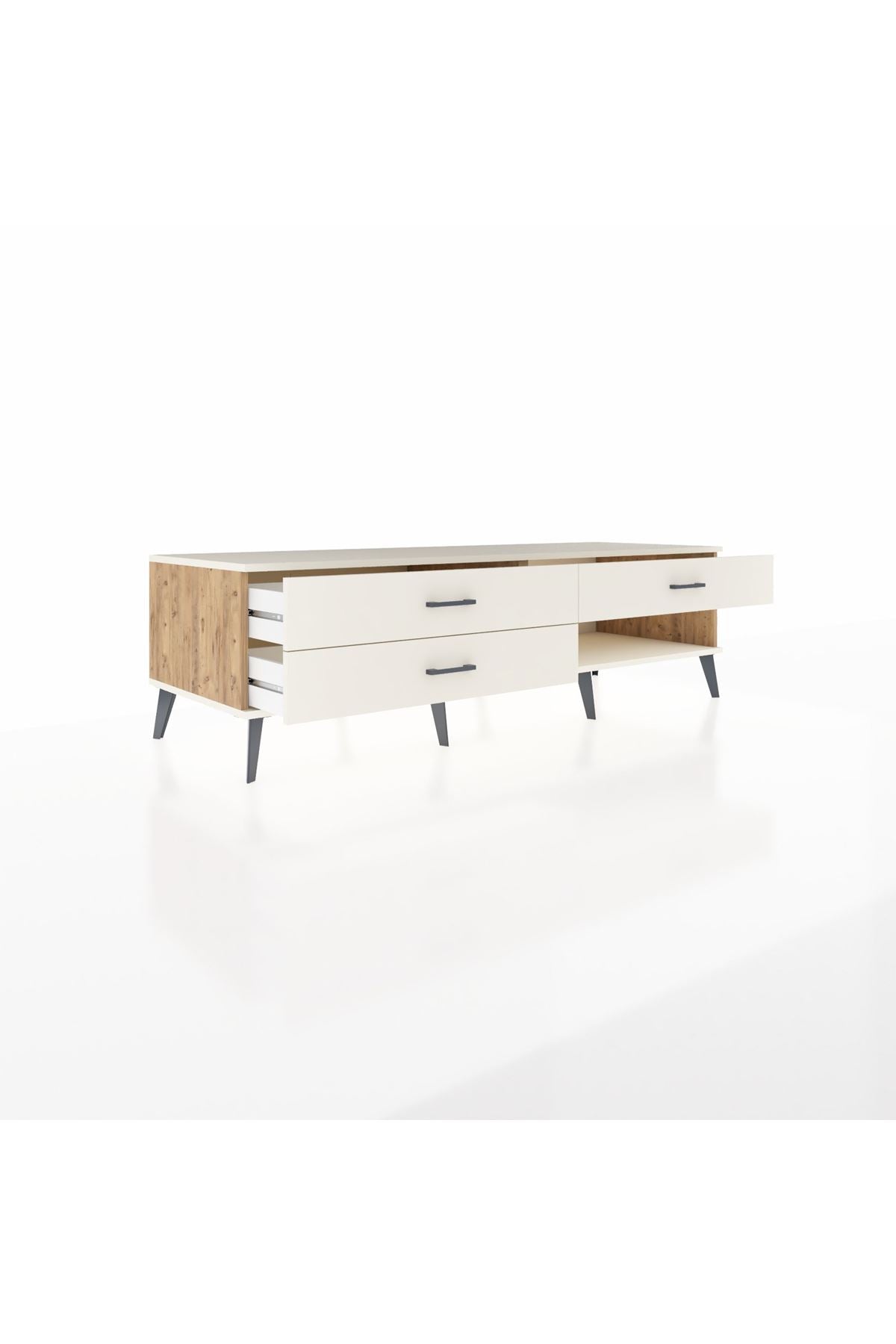 Kronos TV Ünitesi 3 Çekmeceli  176x59x51 Çam-Aytaşı/Aytaşı