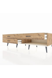 Kronos TV Ünitesi 3 Çekmeceli  176x59x51 Çam-Aytaşı/Çam