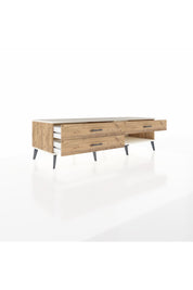 Kronos TV Ünitesi 3 Çekmeceli  176x59x51 Çam-Aytaşı/Çam