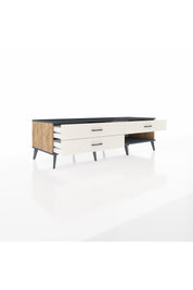 Kronos TV Ünitesi 3 Çekmeceli  176x59x51 Çam-Antrasit/Aytaşı