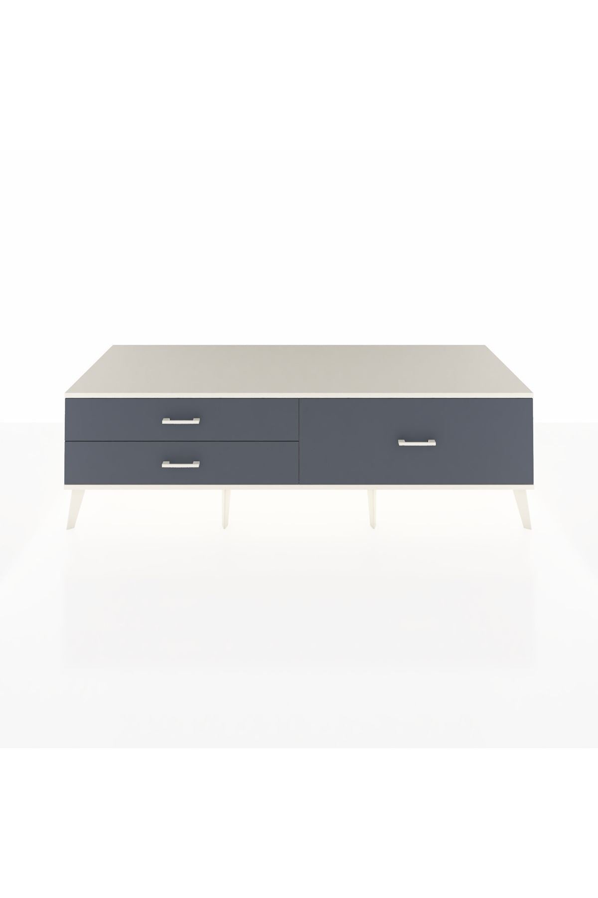 Kronos TV Ünitesi 3 Çekmeceli  176x59x51 Aytaşı-Aytaşı/Antrasit