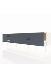 Kronos TV Ünitesi 3 Çekmeceli  176x59x51 Aytaşı-Aytaşı/Antrasit