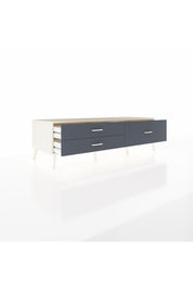 Kronos TV Ünitesi 3 Çekmeceli  176x59x51 Aytaşı-Aytaşı/Antrasit