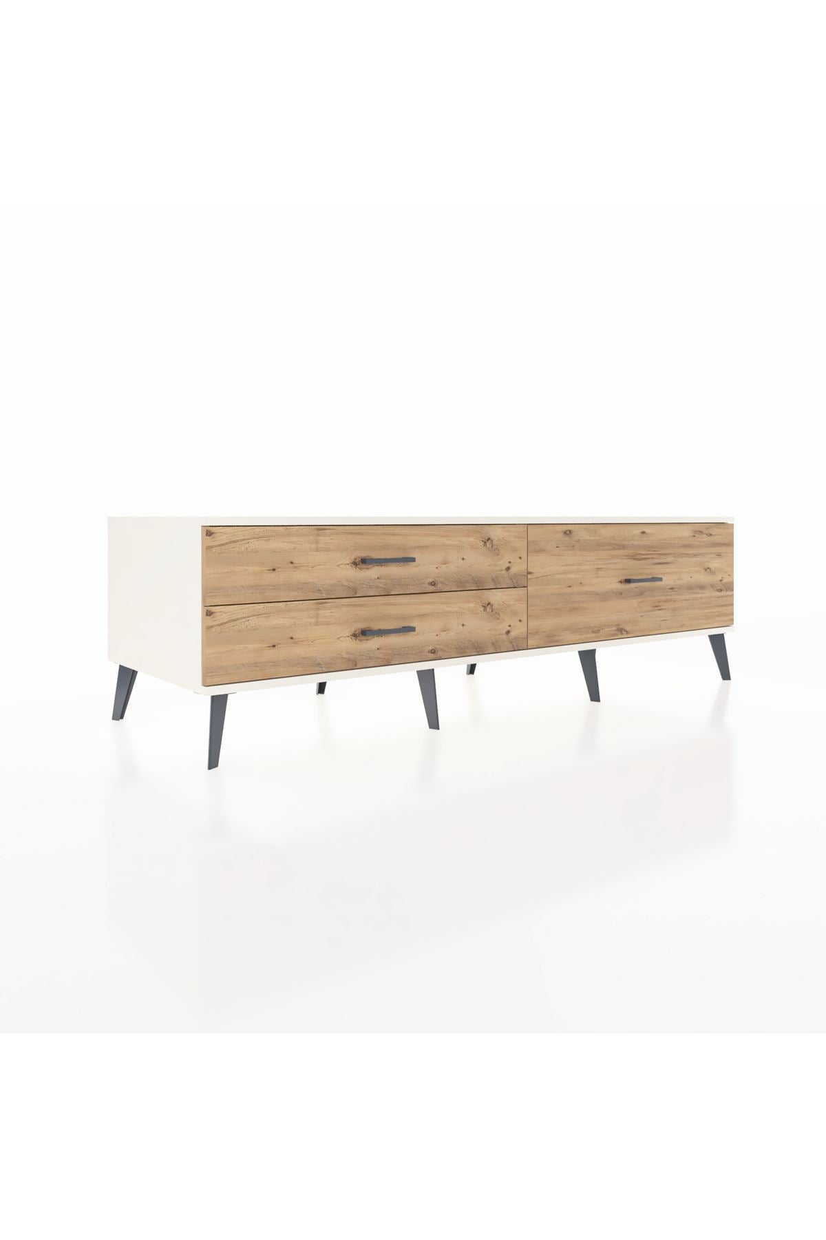 Kronos TV Ünitesi 3 Çekmeceli  176x59x51 Aytaşı-Aytaşı/Çam