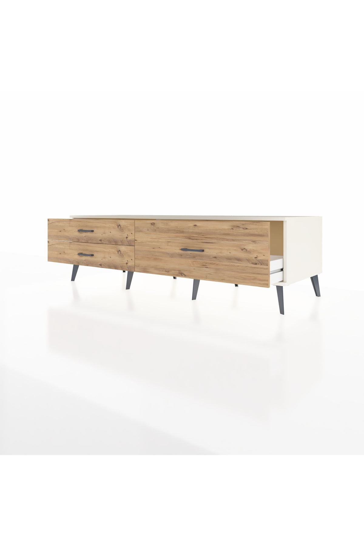 Kronos TV Ünitesi 3 Çekmeceli  176x59x51 Aytaşı-Aytaşı/Çam