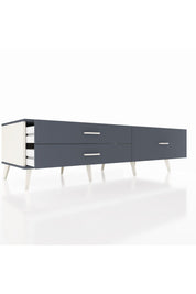 Kronos TV Ünitesi 3 Çekmeceli  176x59x51 Aytaşı-Antrasit/Antrasit