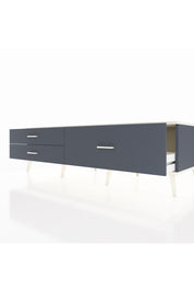 Kronos TV Ünitesi 3 Çekmeceli  176x59x51 Antrasit-Aytaşı/Antrasit