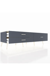 Kronos TV Ünitesi 3 Çekmeceli  176x59x51 Antrasit-Aytaşı/Antrasit