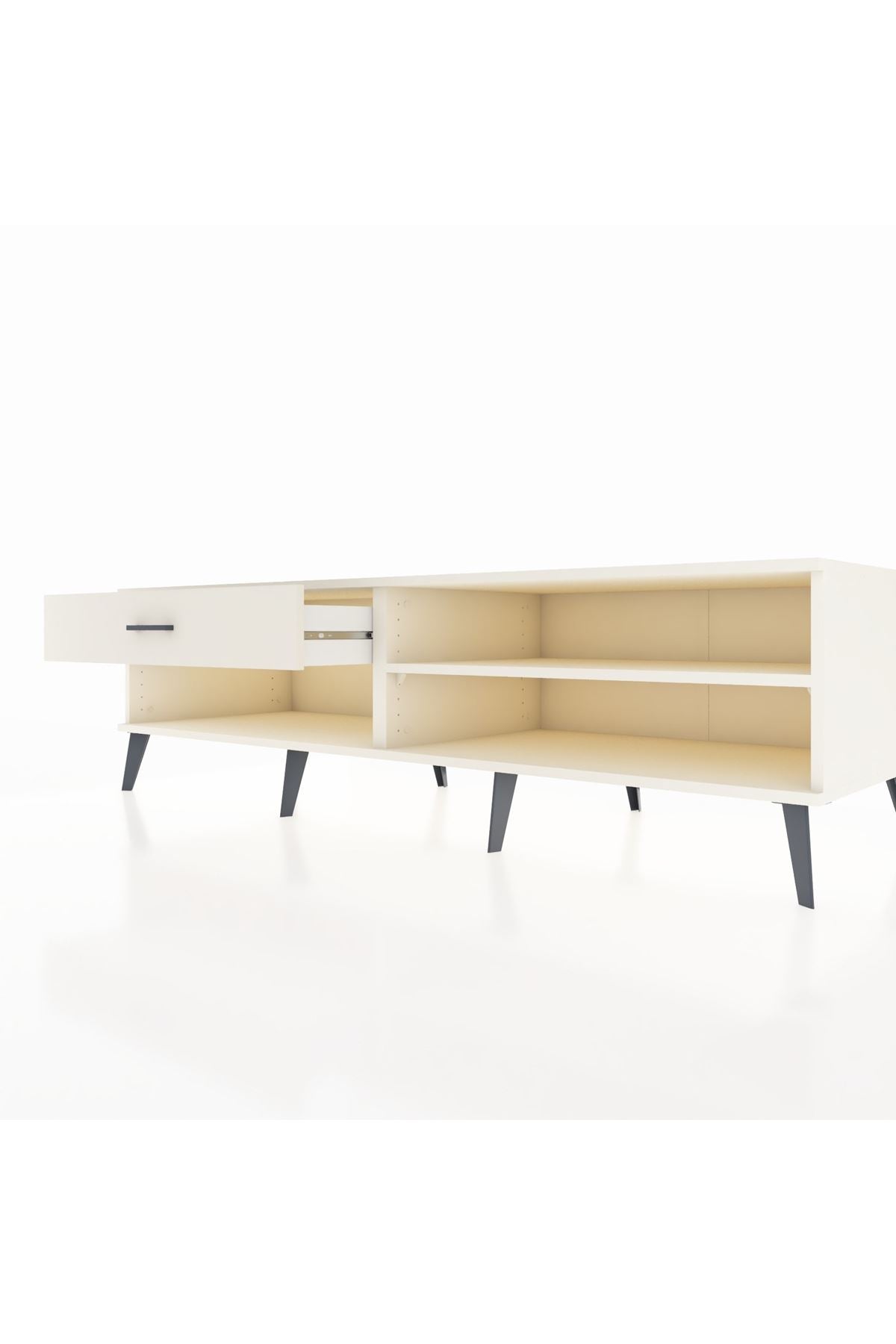 Kronos TV Ünitesi Tek Raflı Tek Çekmeceli  176x59x51 Aytaşı-Aytaşı/Aytaşı