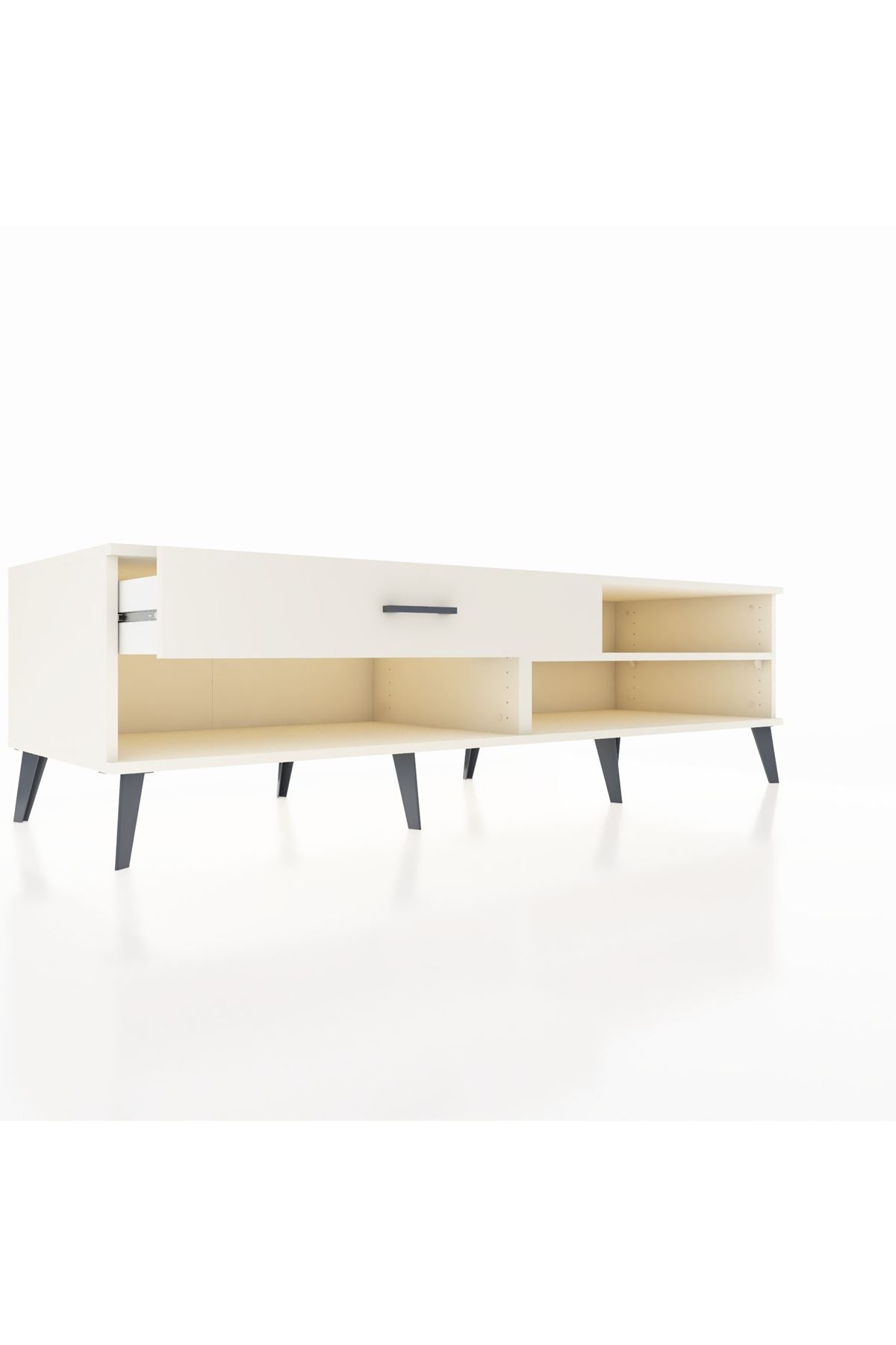 Kronos TV Ünitesi Tek Raflı Tek Çekmeceli  176x59x51 Aytaşı-Aytaşı/Aytaşı