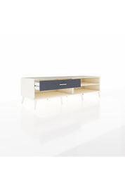 Kronos TV Ünitesi Tek Raflı Tek Çekmeceli  176x59x51 Aytaşı-Aytaşı/Antrasit