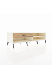 Kronos TV Ünitesi Tek Raflı Tek Çekmeceli  176x59x51 Aytaşı-Aytaşı/Çam