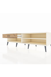 Kronos TV Ünitesi Tek Raflı Tek Çekmeceli  176x59x51 Aytaşı-Aytaşı/Çam