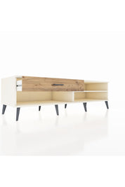 Kronos TV Ünitesi Tek Raflı Tek Çekmeceli  176x59x51 Aytaşı-Aytaşı/Çam