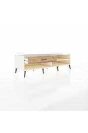 Kronos TV Ünitesi Tek Raflı Tek Çekmeceli  176x59x51 Aytaşı-Aytaşı/Çam