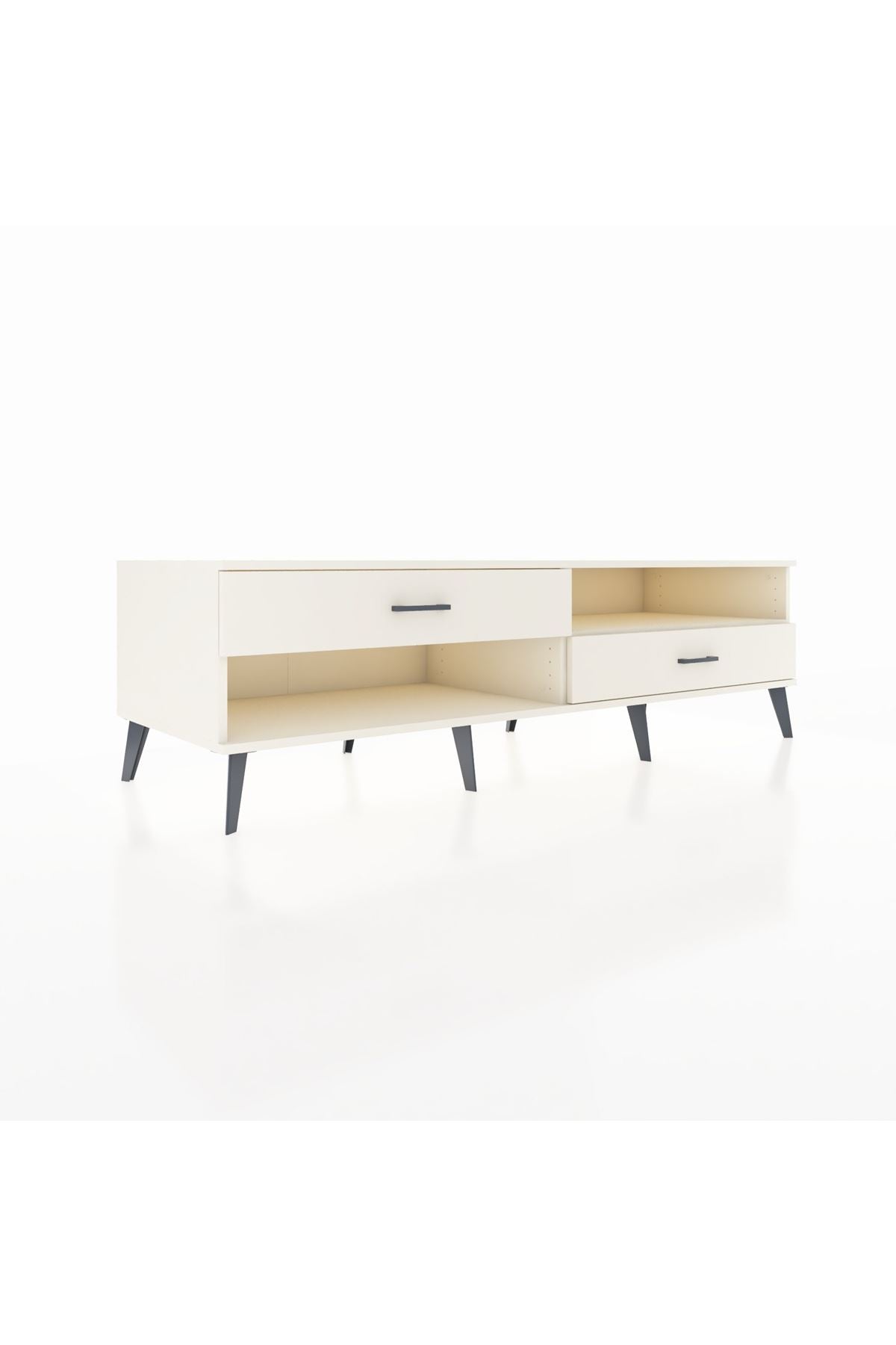 Kronos TV Ünitesi Tek Raflı 2 Çekmeceli  176x59x51 Aytaşı-Aytaşı/Aytaşı