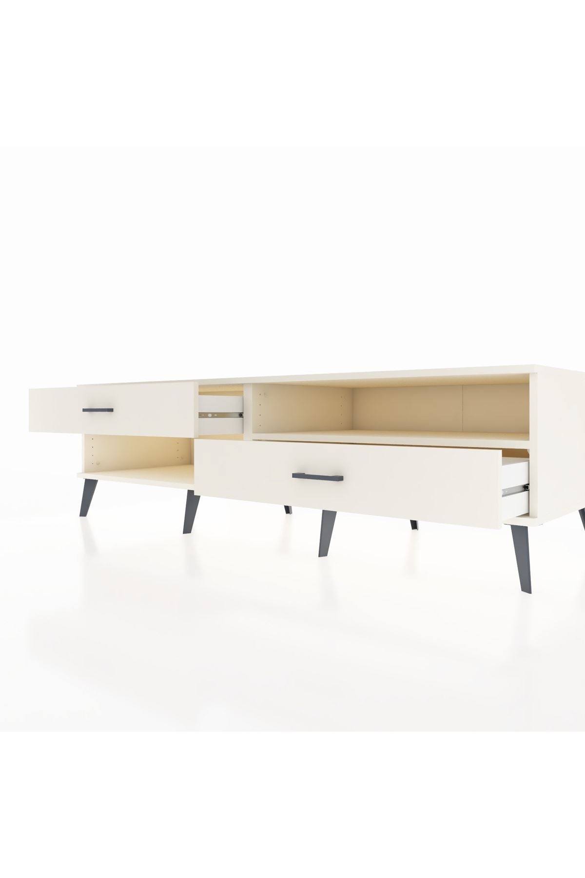 Kronos TV Ünitesi Tek Raflı 2 Çekmeceli  176x59x51 Aytaşı-Aytaşı/Aytaşı