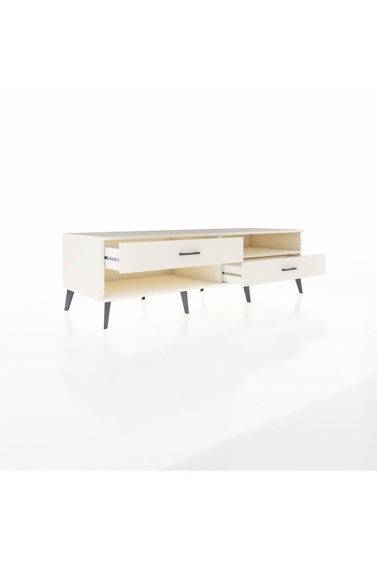 Kronos TV Ünitesi Tek Raflı 2 Çekmeceli  176x59x51 Aytaşı-Aytaşı/Aytaşı