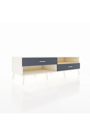 Kronos TV Ünitesi Tek Raflı 2 Çekmeceli  176x59x51 Aytaşı-Aytaşı/Antrasit