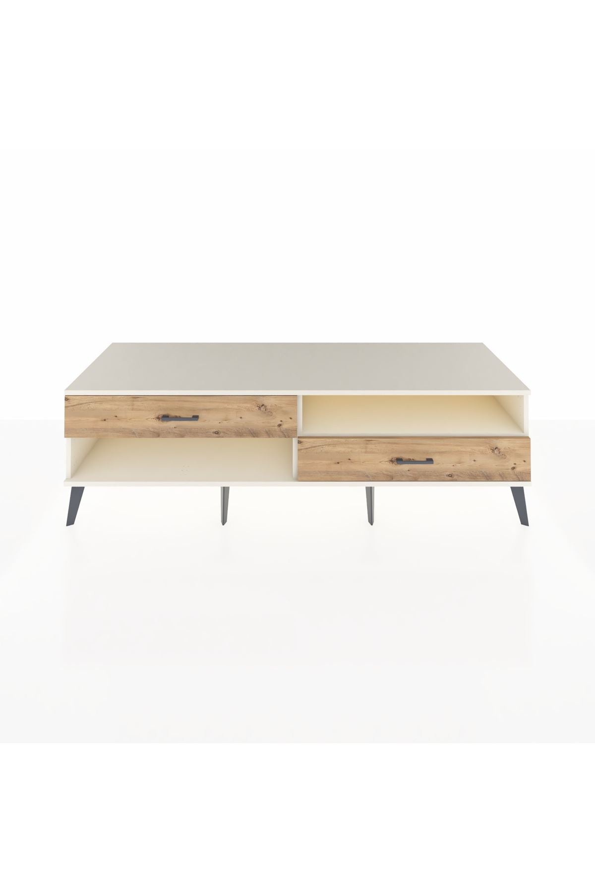 Kronos TV Ünitesi Tek Raflı 2 Çekmeceli  176x59x51 Aytaşı-Aytaşı/Çam